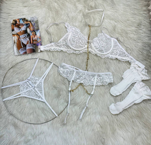 ست زنانه پنج تیکه فنردار