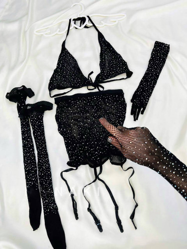 بادی نگین دار چهار تیکه