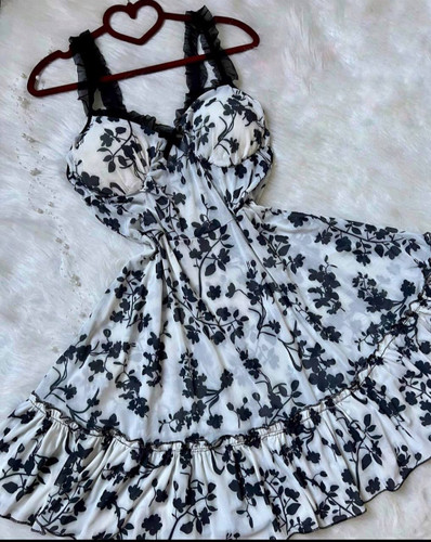 لباس خواب فانتزی گلدار زنانه